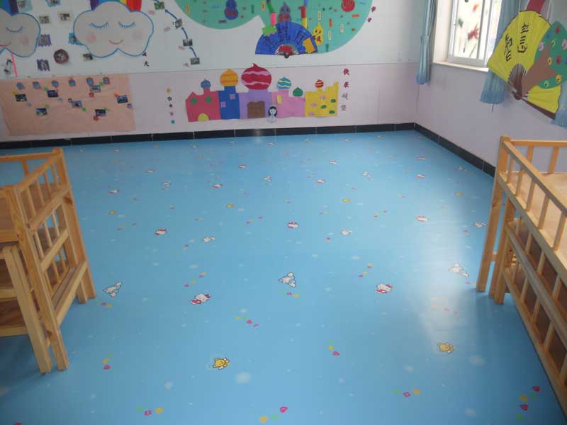 北京大興區張公垡幼兒園地板