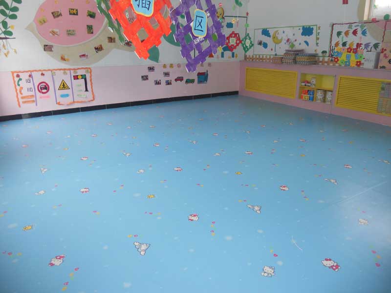 北京大興區張公垡幼兒園地板
