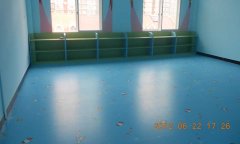 陜西省榆林市陽光景幼兒園地板