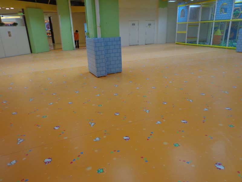 四川省達州市宣漢縣游樂場兒童地板