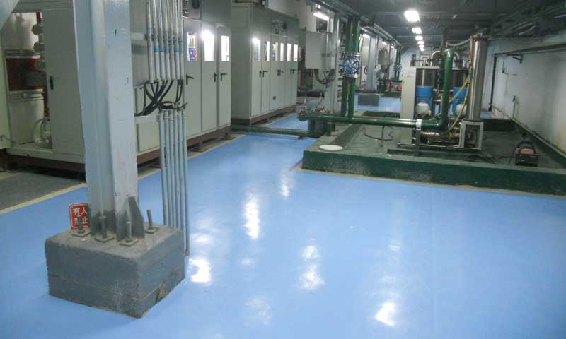 青海省格爾木市鹽湖工業工廠地板膠