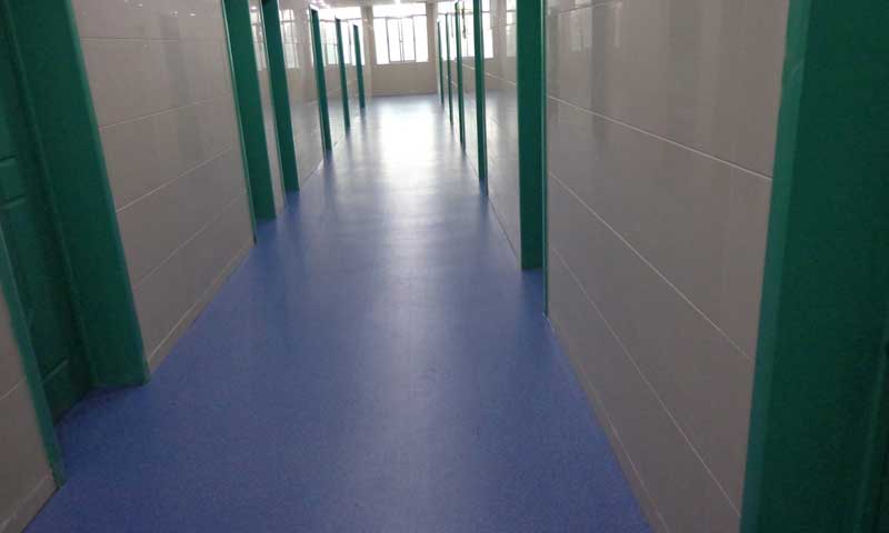 江蘇泰興市社區衛生中心醫院地板膠