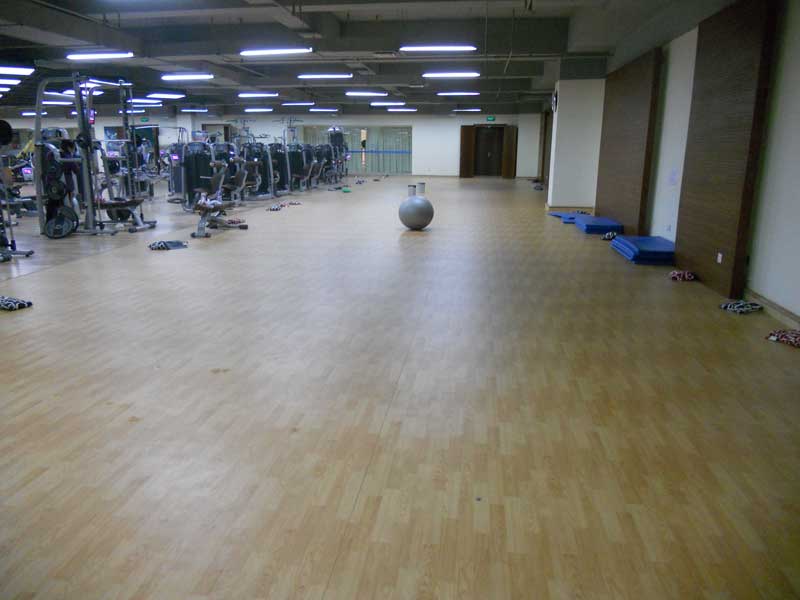 健身房適用什么樣的塑膠運動地板
