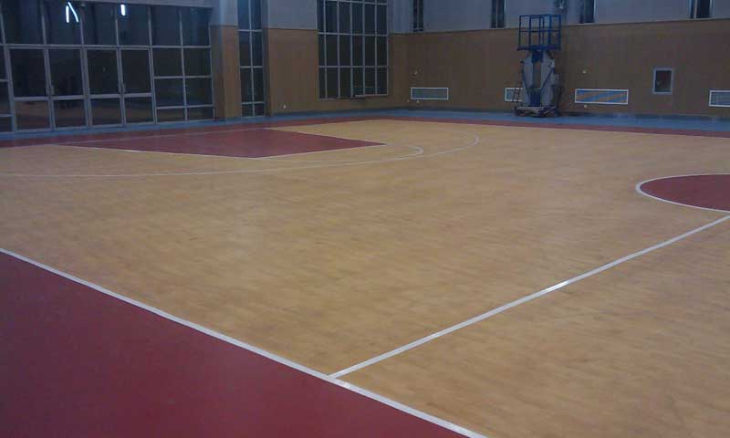 籃球地板場地是如何建設起來的呢？