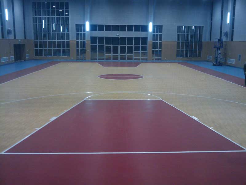 籃球場pvc地板的優勢以及與木地板比較