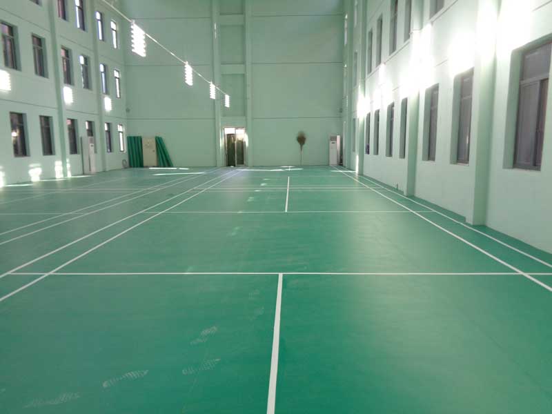 羽毛球塑膠地板廠家 羽毛球場館選擇塑膠地板