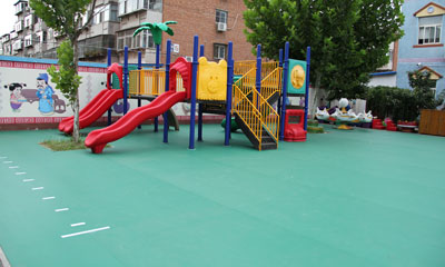幼兒園室外pvc地板